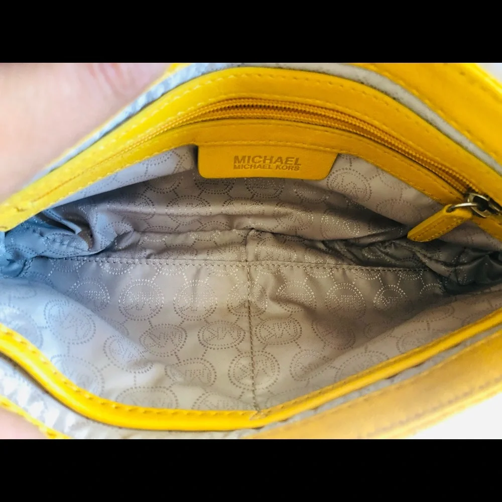 Michael Kors yellow bag